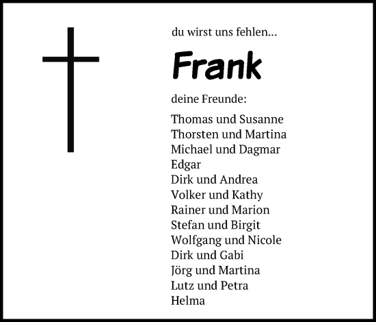 Anzeige von Frank  von 4401