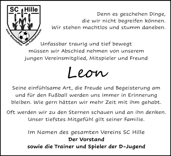 Anzeige von Leon  von 4401